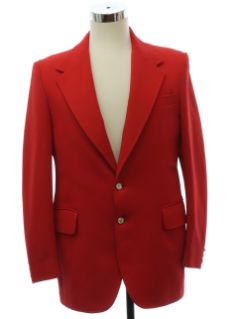 1970's Mens Disco Blazer Sport Coat Jacket