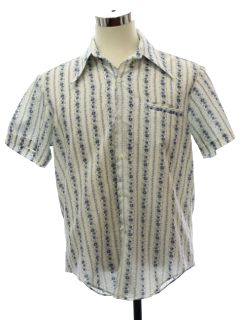 1960's Mens Mod Shirt