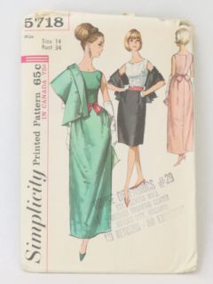 1960's Womens Sewing Pattern