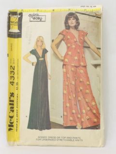 1970's Womens Sewing Pattern