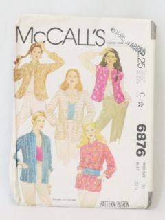 1970's Womens Sewing Pattern