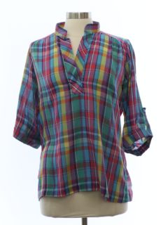 1980's Womens Totally 80s Tunic Shirt