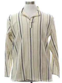 1970's Unisex Hippie Style Tunic Shirt