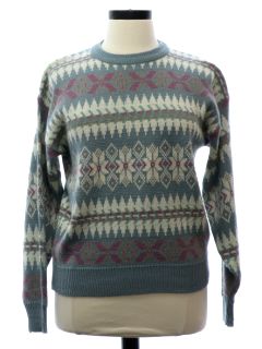 1980's Womens Totally 80s Ski Sweater