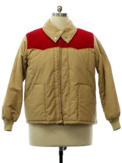 1970's Mens Heavy Cotton Barn Style Jacket