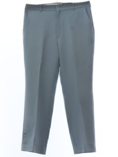 1970's Mens Powder Blue Disco Pants