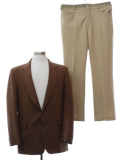1970's Mens Disco Combo Suit
