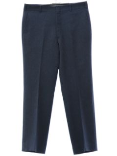 1980's Mens Flat Front Slacks Pants