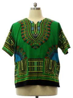 1970's Unisex Dashiki Shirt