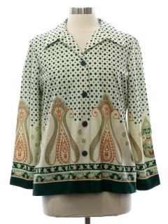 1960's Womens Two-Piece Shirt Set