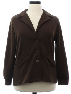 1960's Womens Dark Brown Leisure Jacket