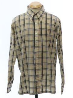 1980's Mens Mod Shirt