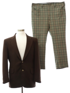 1970's Mens Combo Disco Suit