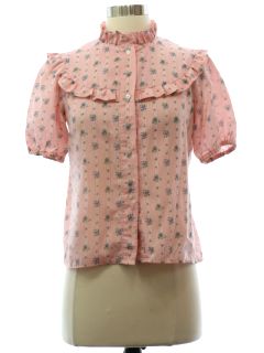 1980's Womens Prairie Shirt