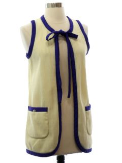 1960's Womens Mod Knit Vest