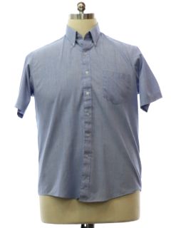 1980's Mens Preppy Shirt