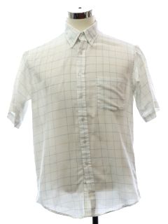 1980's Mens Manhattan Shirt