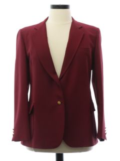 1980's Womens Blazer Sport Coat Jacket