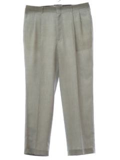 1980's Mens Pleated Slacks Pants