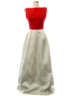 1960's Womens Prom Or Cocktail Dress