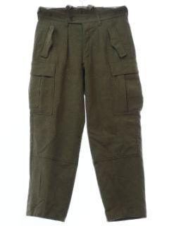 1960's Mens Mollenkamp and Goecke German Military Pants