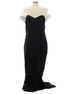 1980's Womens Alfred Angelo Designer Prom Or Cocktail Dress