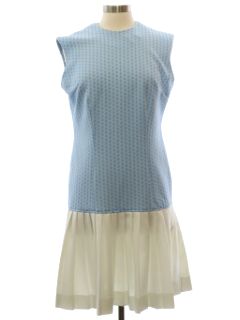 1960's Womens Mod Knit Dress