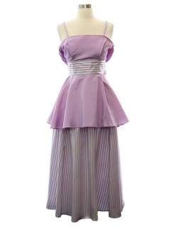 1980's Womens or Girls Prom or Cocktail Dress