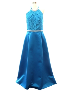 1980's Womens Prom Or Cocktail Dress