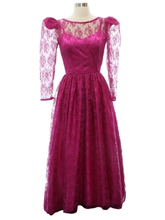 Vintage 1980's Prom Dresses at RustyZipper.Com Vintage Clothing