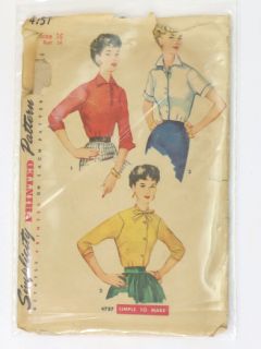 1950's Womens Sewing Pattern