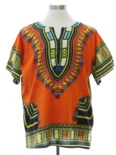 1970's Unisex Dashiki Shirt