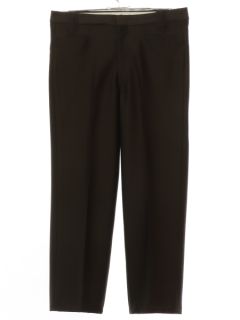 1990's Mens Dark Brown Western Style Leisure Pants