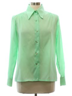 1970's Womens Miss Holly Mod Shirt