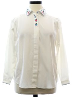 1980's Womens Secretary Shirt