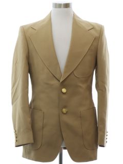 1970's Mens Superfly Disco Blazer Style Sport Coat Jacket