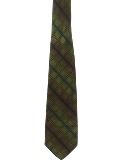 1970's Mens Lilly Dache Designer Wide Disco Necktie