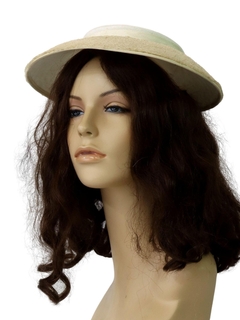 1940's Womens Accessories - Flat Hat