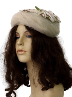 1960's Womens Accessories - Cloche Hat