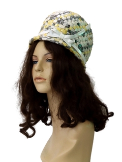 1960's Womens Accessories - Cloche Hat