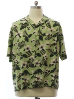 1990's Mens Rayon Hawaiian Shirt