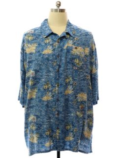 1990's Mens Rayon Hawaiian Shirt