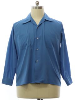 1970's Mens Mod Sport Shirt