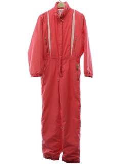 1980's Womens Snow Ski Jumpsuit