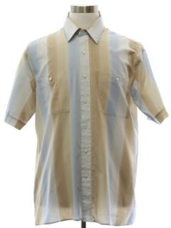 1990's Mens Designer Pierre Cardin Mod Sport Shirt