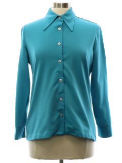 1960's Womens Mod Knit Shirt