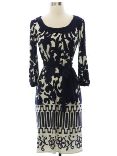 1990's Womens Donna Morgan Designer Mod Dress