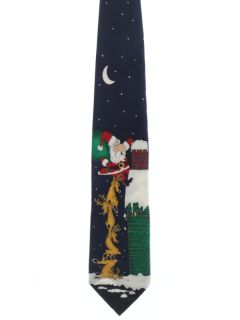 1990's Mens Christmas Necktie