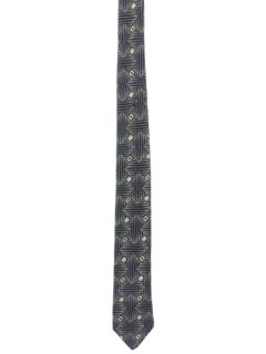 1960's Mens Skinny Rockabilly Necktie