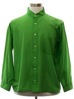 1960's Mens Mod Sport Shirt